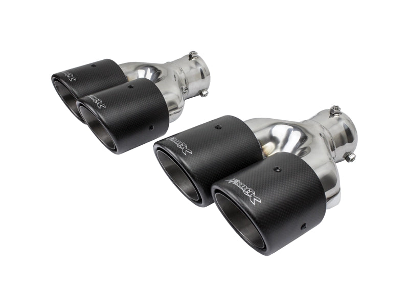 EGO-X 101mm Echt Carbon Endrohr mit Kugelkopf-Prinzip